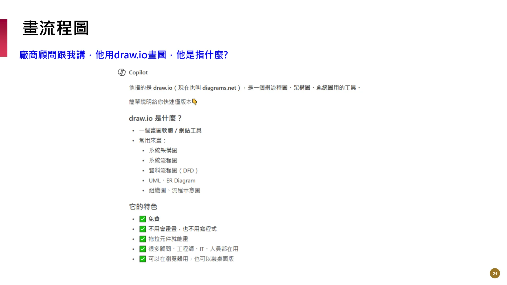 如何使用M365AI功能提升風險管理業務效能 - Page 21
